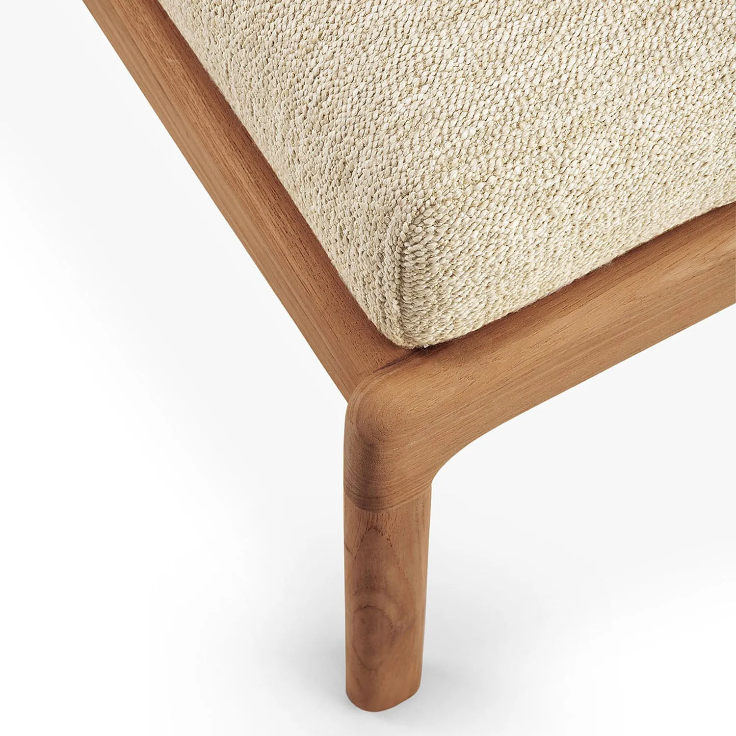 Teak Jack Outdoor Footstool
