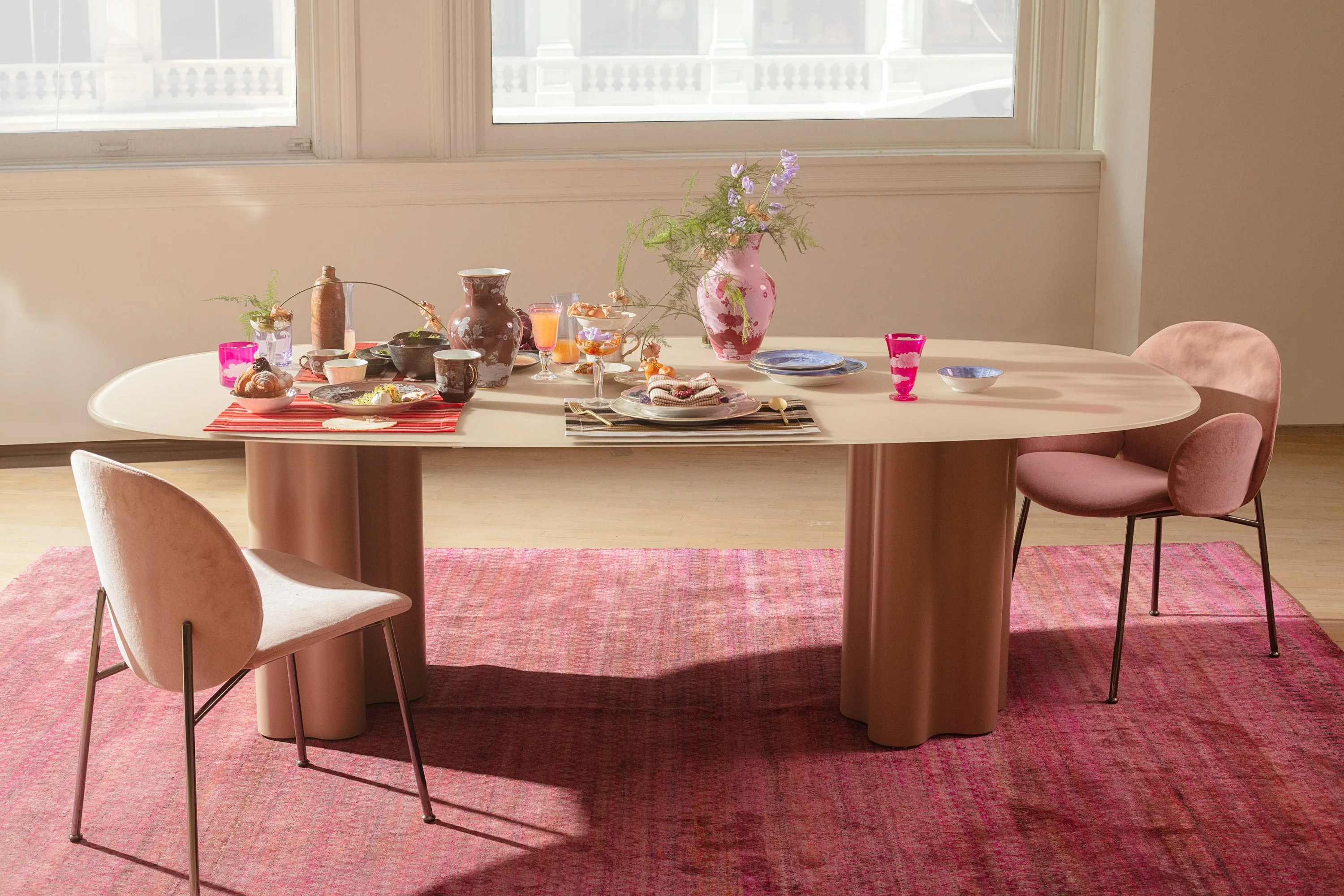 Teatro Magico Glass-Top Dining Table