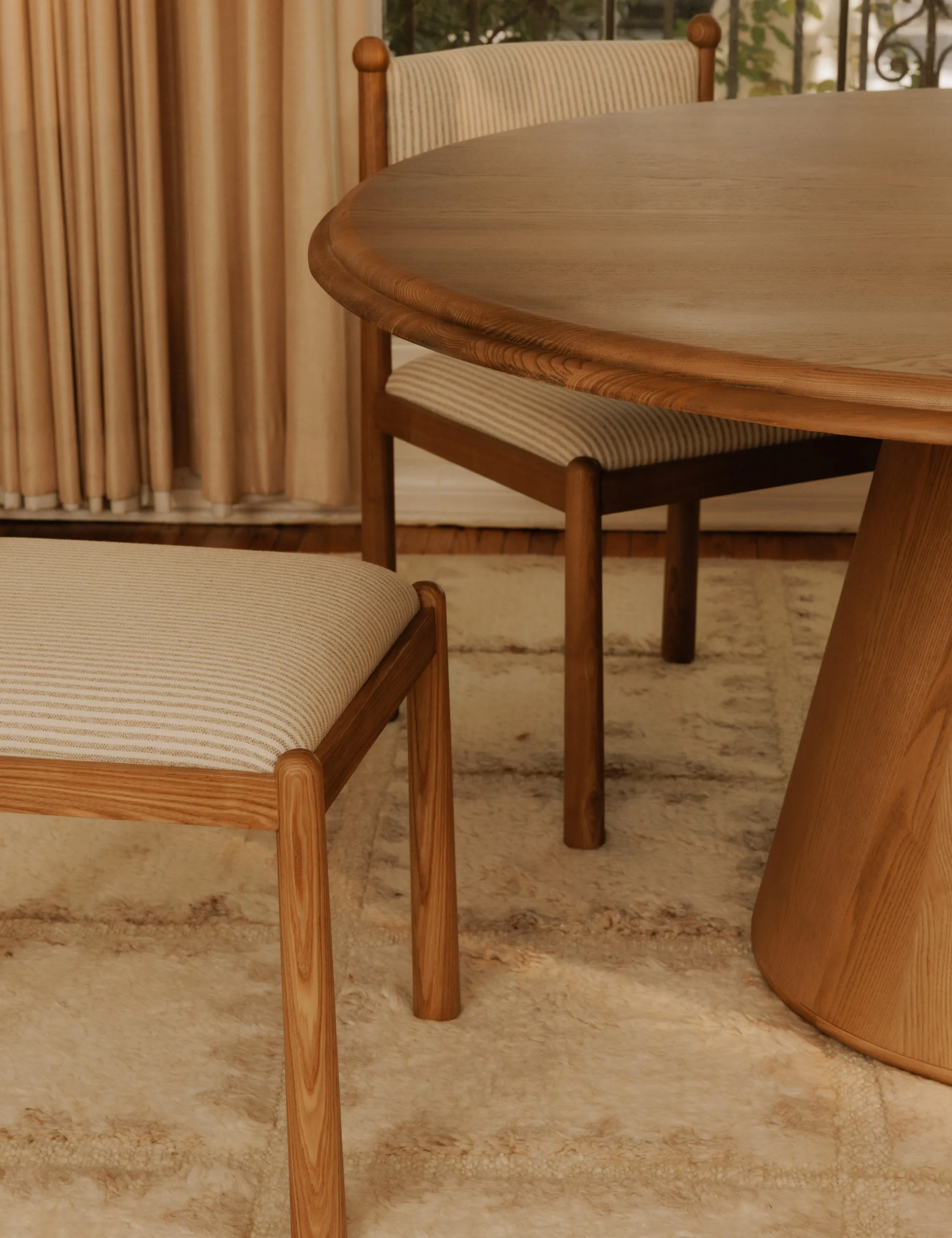 Tutto Round Dining Table by Gillian Segal for Moe's Lulu and Georgia