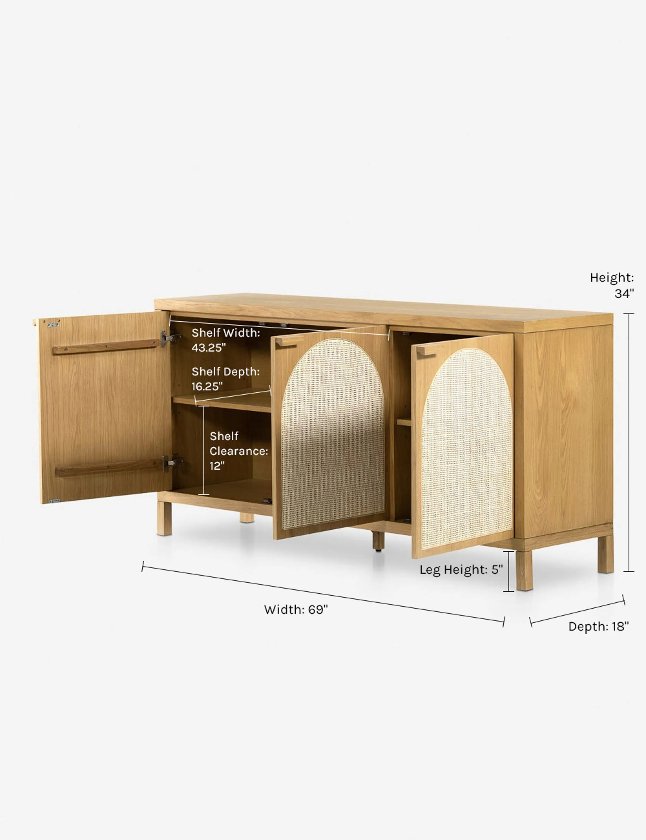 Verna Sideboard Lulu and Georgia