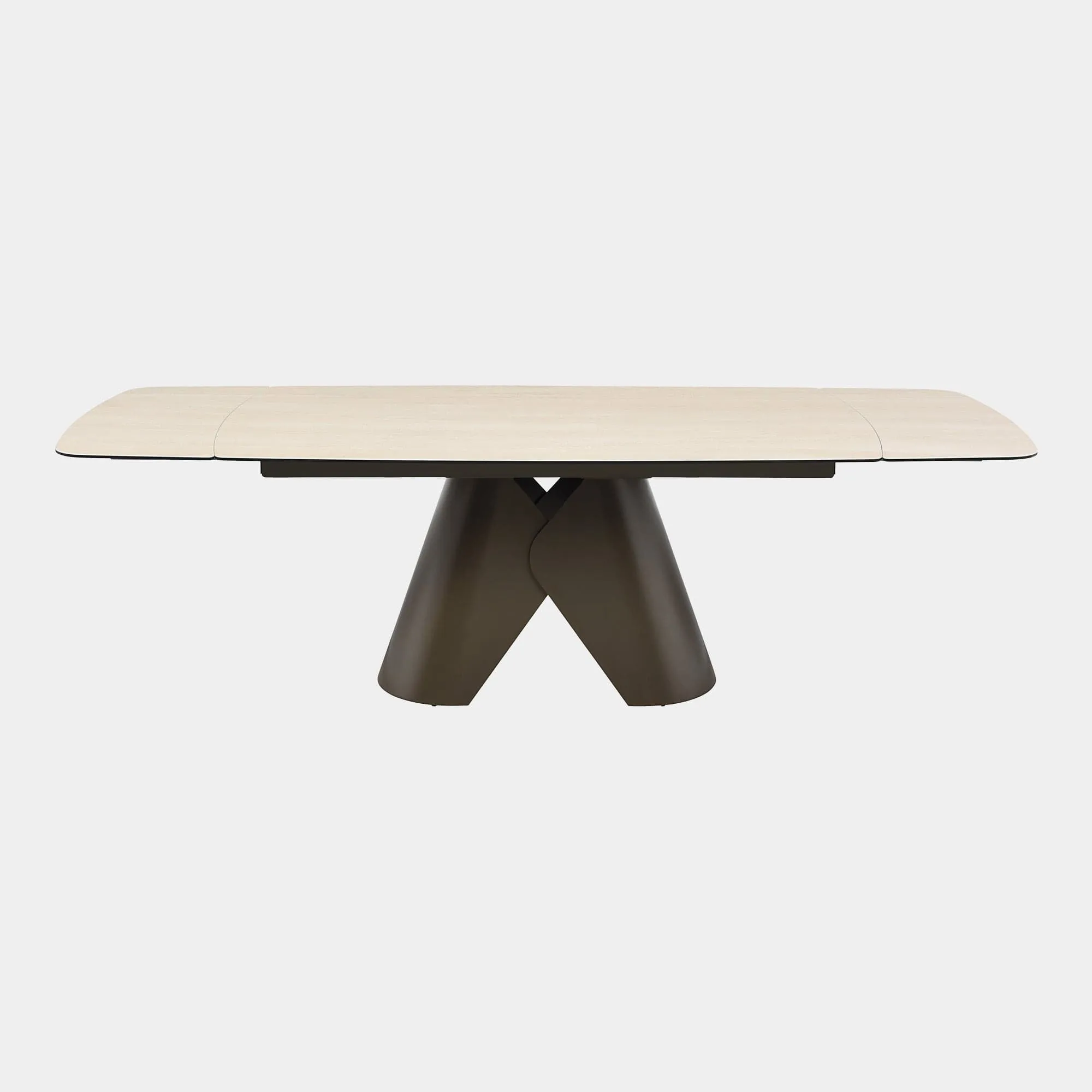 Verona - 180cm Extending Dining Table With Cream Ceramic Top