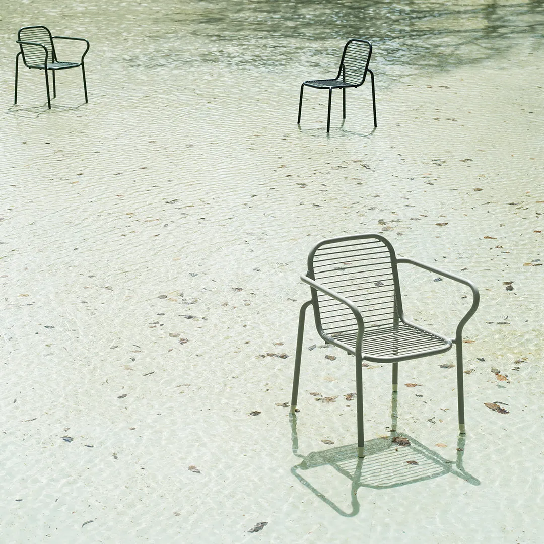 Vig Outdoor Dining Chair w/ Armrest