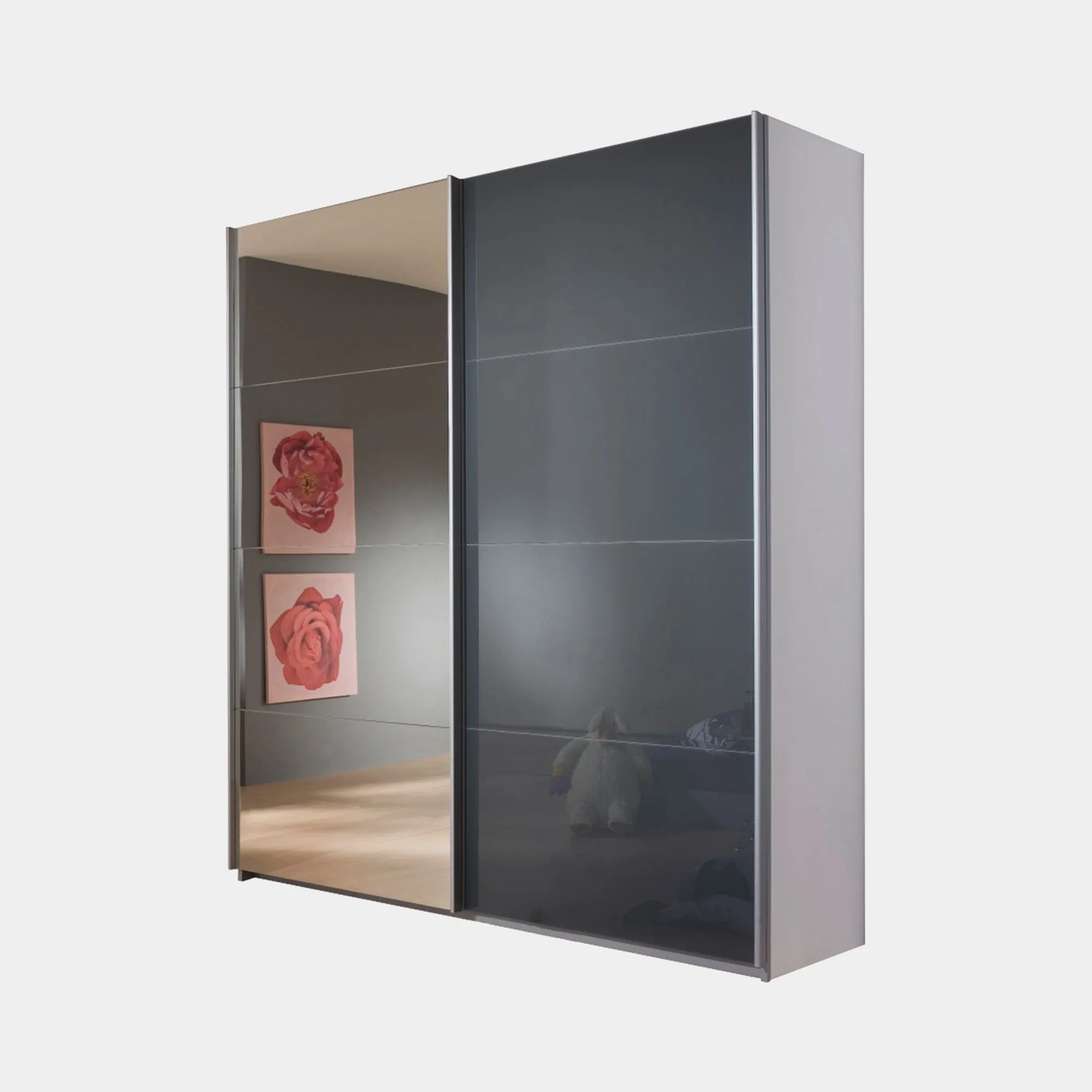 Viva - Mirrored Wardrobe