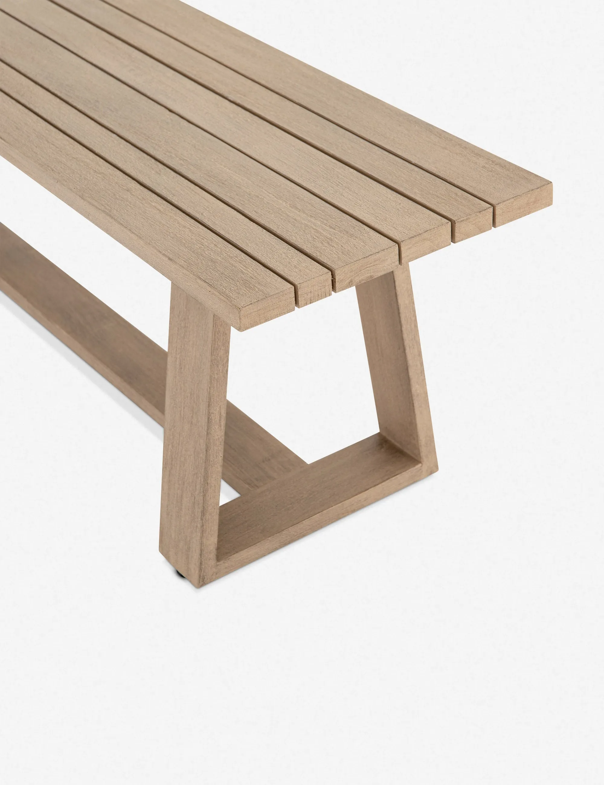 Zed Indoor / Outdoor Dining Bench Lulu and Georgia